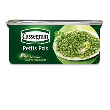 Cassegrain Small Peas Etuve 200g